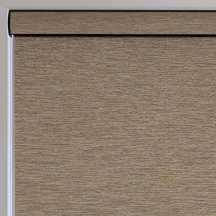 Color: Kashia Arabic Roast; Headrail: Cassette Valance