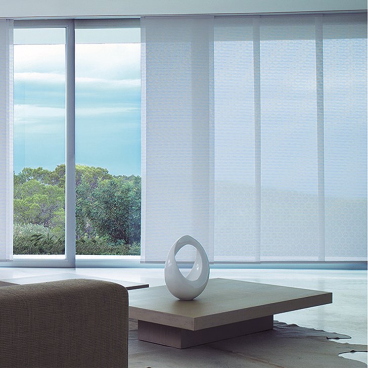 Color: Hex Pleat 10% Ivory 0002