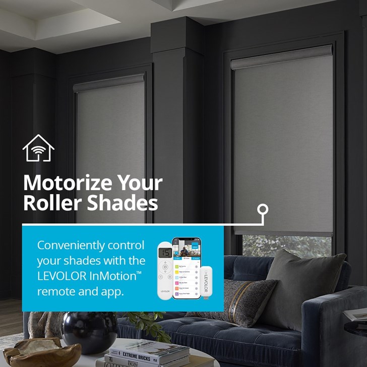 Fold Style: Roller; Lift: InMotion Motorization