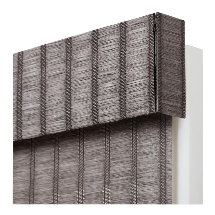 Shown in color Reese Stone with Cordless Lift and Valance