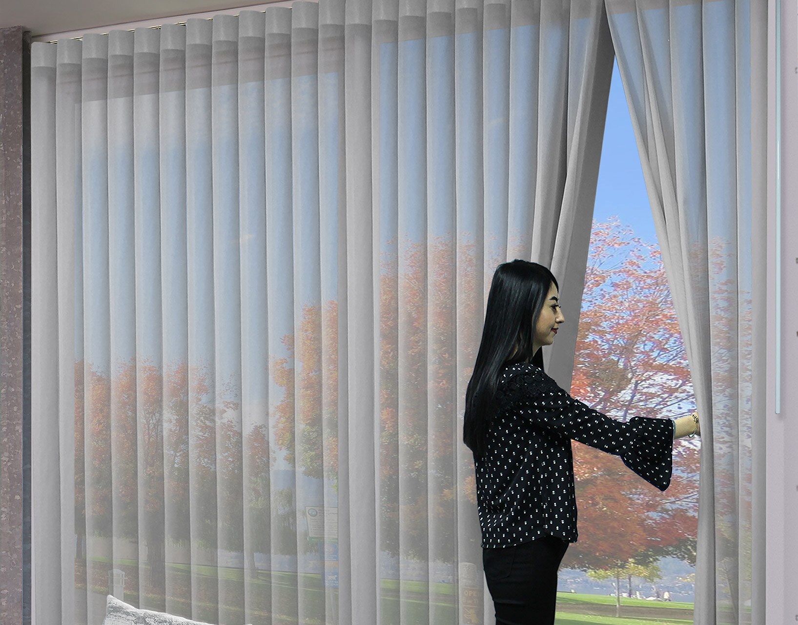 Sheer vertical blinds hotsell