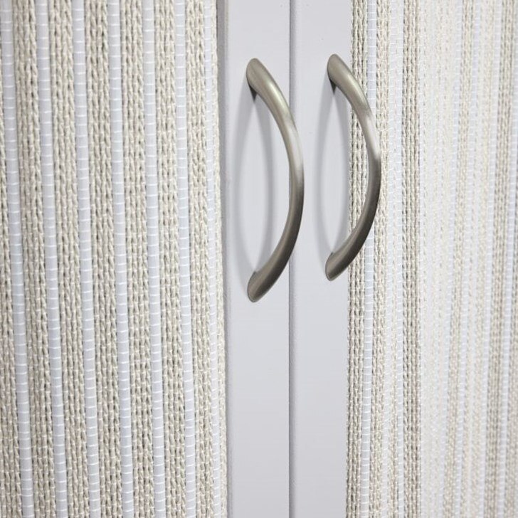 Woven Wood Bi-Fold Door Shade Handles