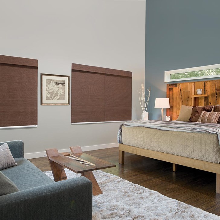 Levolor Natural Woven Shades combine the latest fabrics, textures, and patterns with exclusive, easy to operate light control options.