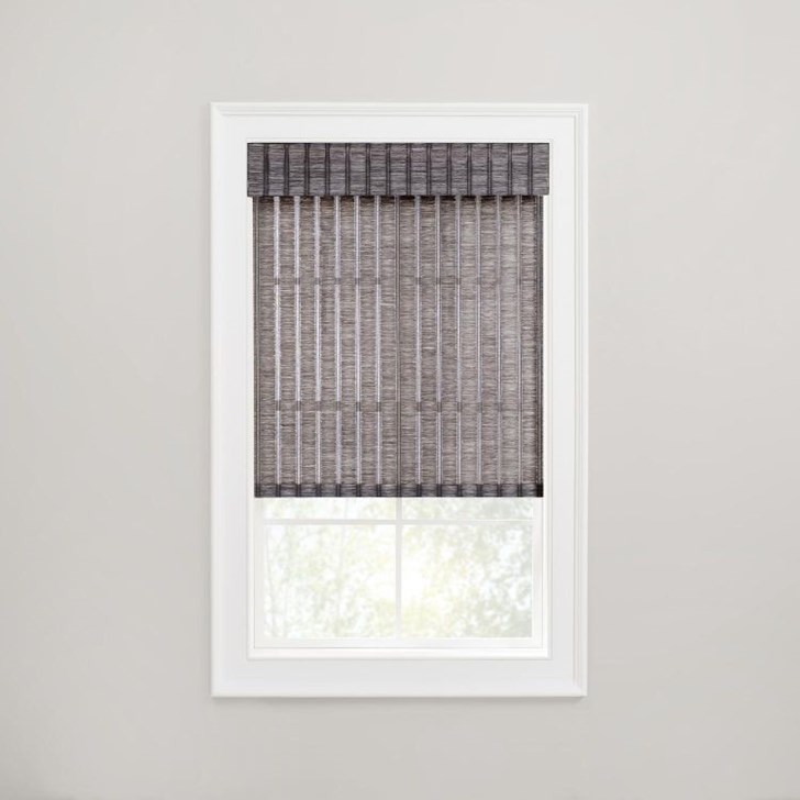 Shown in color Reese Stone with Cordless Lift and Valance