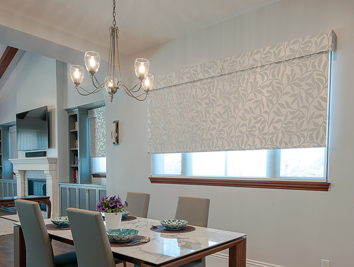 Valance for online roller shades