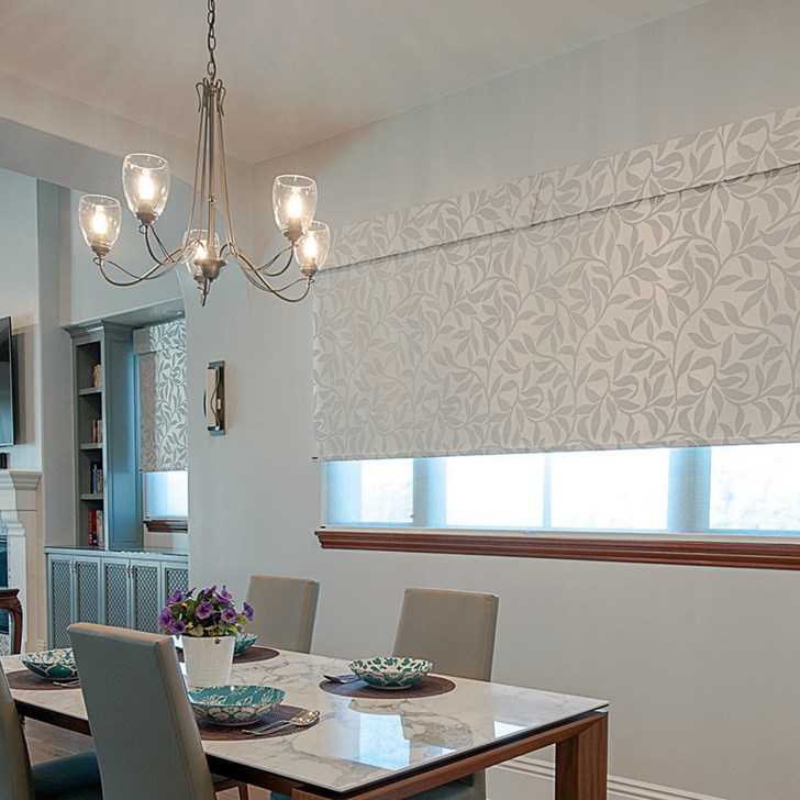 Single shade with cordless option in Color: Waterford Champagne F0853