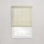 Vignette of the 1 inch mini blinds in the flaxen color.