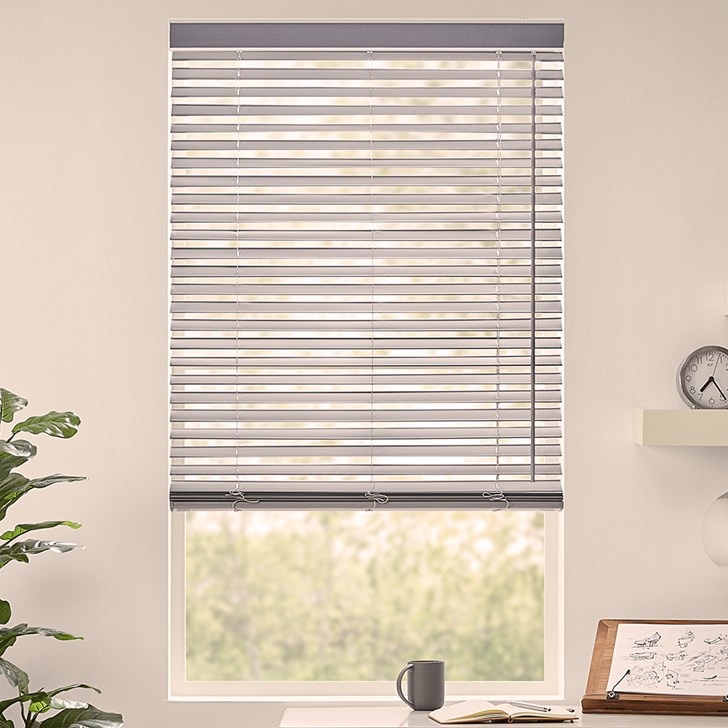 Color: Slate 50016; Lift: Cordless