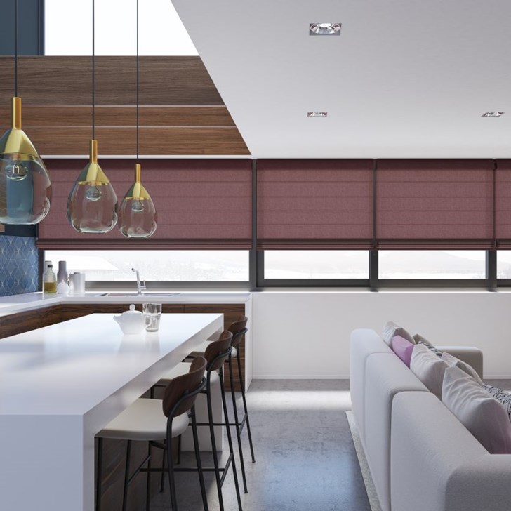 Shown in color Designer Textures Merlot (flat fold)