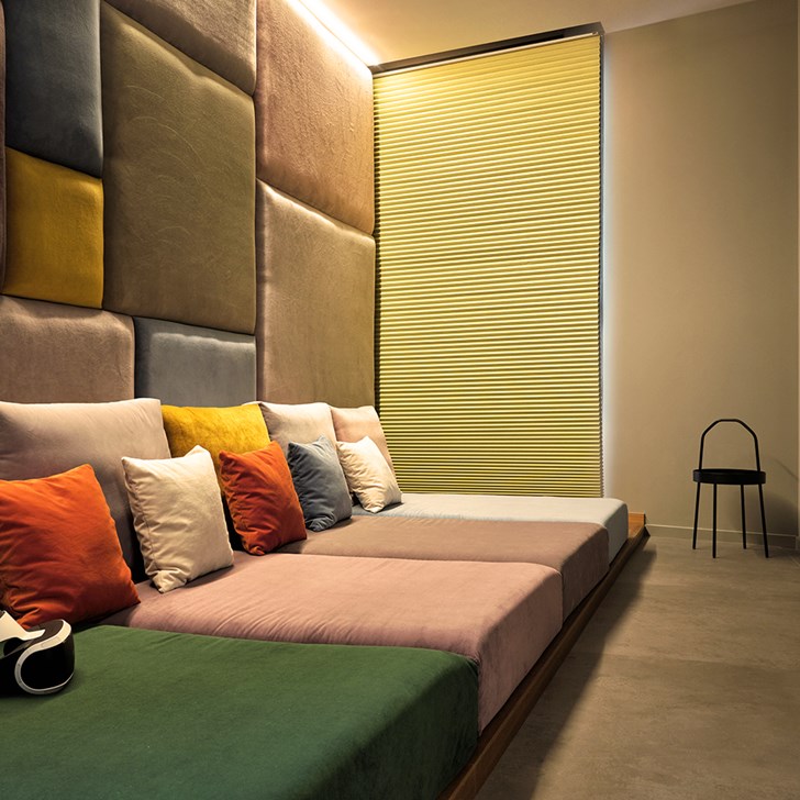Color: Congo BO Lime; Lift: Cordless; Headrail: Standard