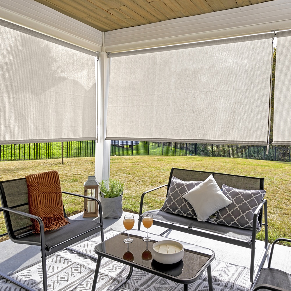 Coolaroo Outdoor Solar Shades American Blinds