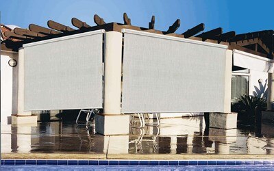 Coolaroo Solar Outdoor Shades Shades Americanblinds Com