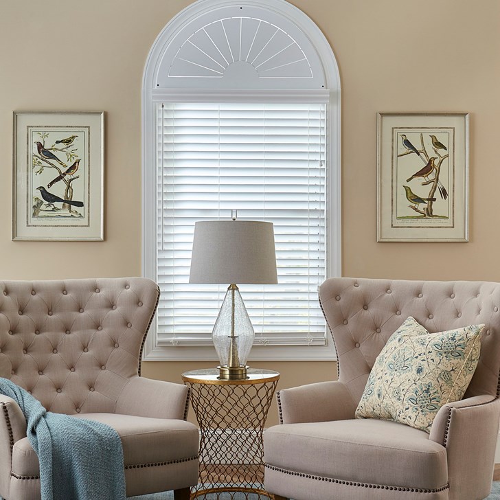 Blind Color: White P630; Arch Color: True White 4196