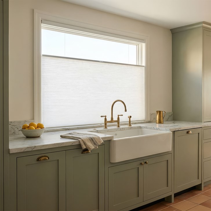 Color: Soft White; Lift: Top Down Bottom Up Cordless