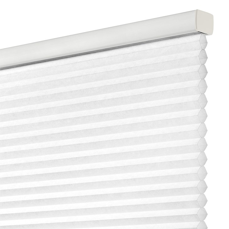 Light Filtering Cellular Shades in the Cotton color.